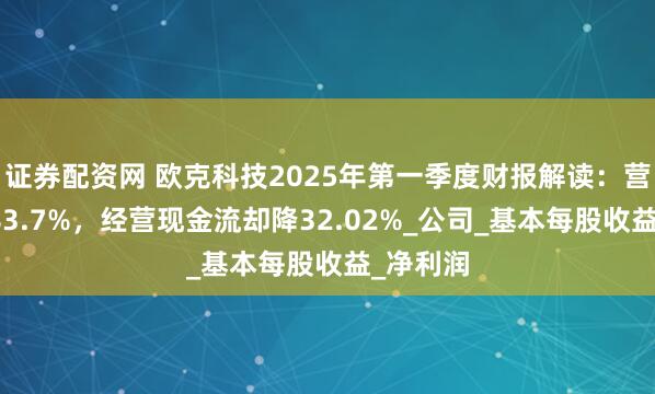 证券配资网 欧克科技2025年第一季度财报解读：营收大增83.7%，经营现金流却降32.02%_公司_基本每股收益_净利润